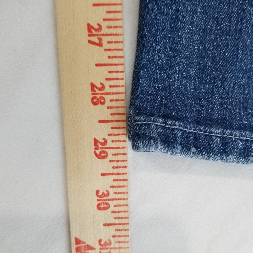 Pilcro and the Letterpress Jeans Womens 27 Hyphen Distressed Straight Leg USA - Picture 10 of 11